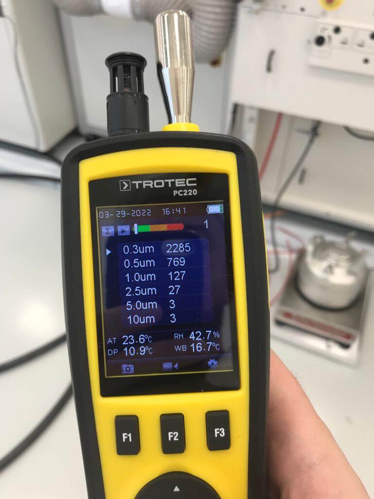 particel measurement 
